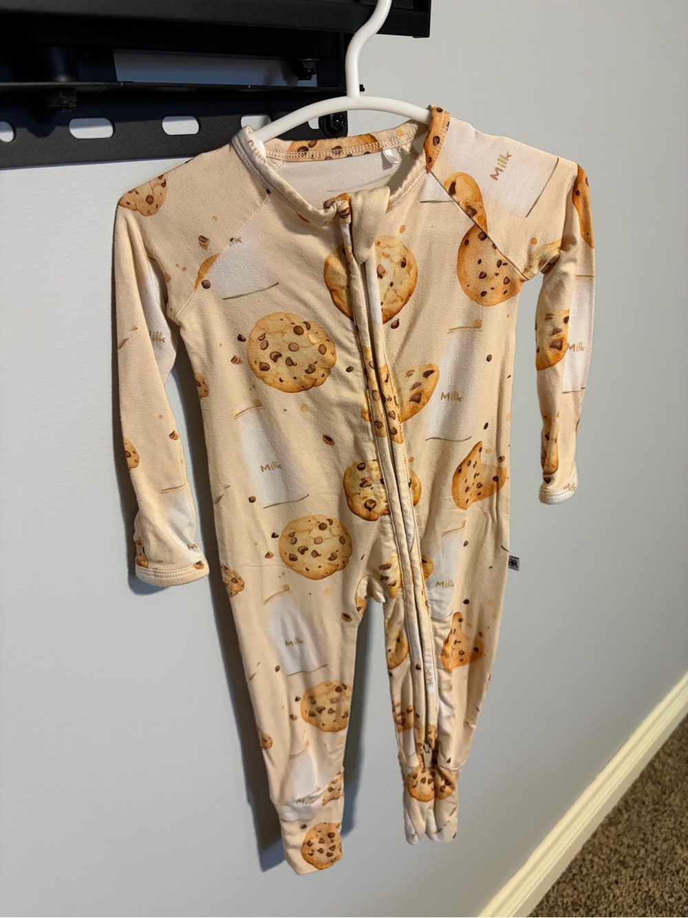 Bums and roses cookie convertible romper